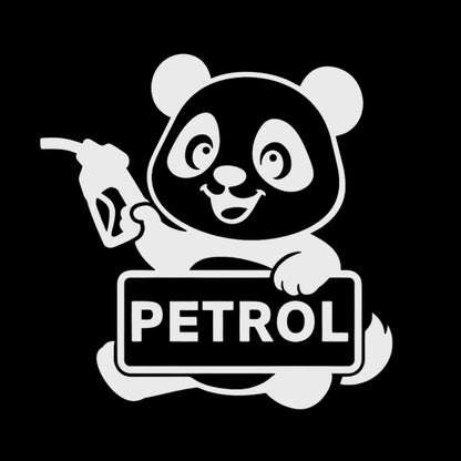Petrol Sticker for Car – Petrol Sticker for All Model Cars, Waterproof, Stylish car Sticker, Size 11.5x11.5 cm (Pack of 1) (Black)