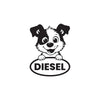 Diesel Decal for Car Tank Cap, Long-Lasting Waterproof Vinyl Sticker 1 Pack, 2 Pieces (Black) M6