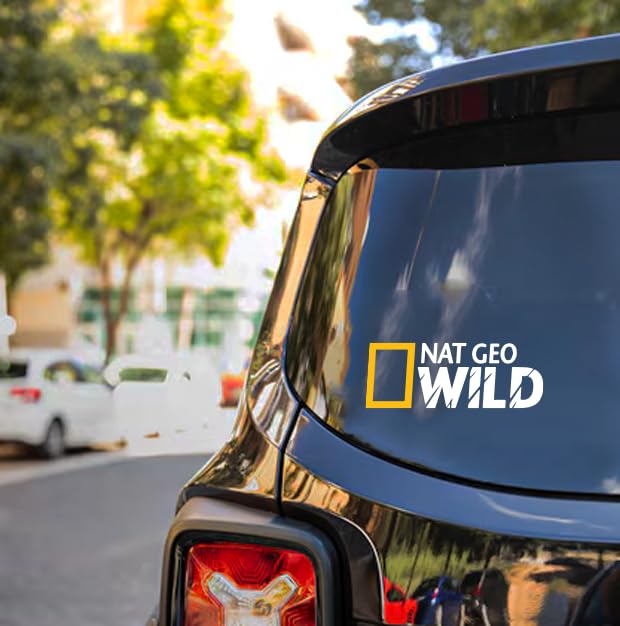NAT Geo Wild Sticker for Car