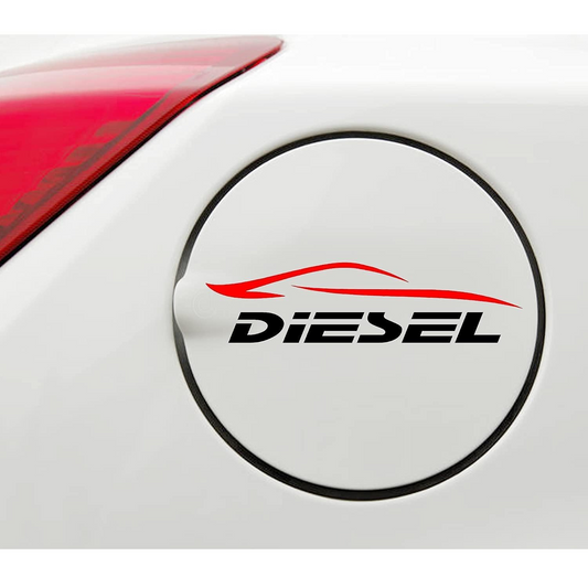 MAYJAI Diesel Car Sticker, Red