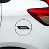 3D Diesel Logo UV DTF Sticker for Car Fuel Tank