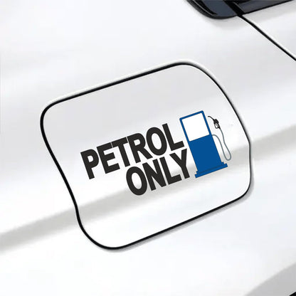 3D Petrol Logo UV DTF Sticker for Car Fuel Tank – Model