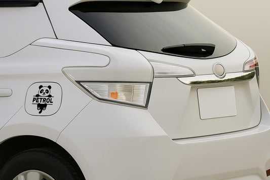 Cute Panda Petrol Tank Sticker