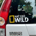 NAT Geo Wild Sticker for Car