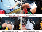 Sports Vinyl Mind Car Headlight