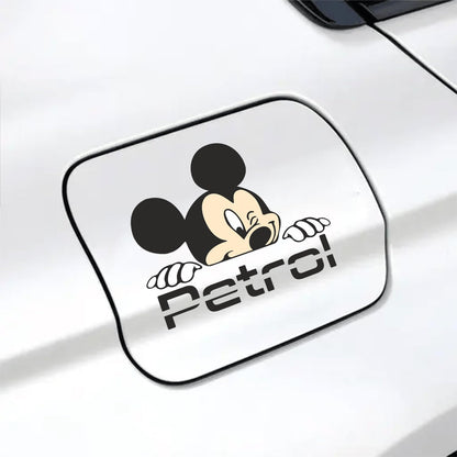 3D Petrol Logo UV DTF Sticker for Car Fuel Tank – Model