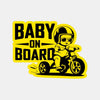 Baby on Board Safety Notice Window Sticker for Vehicle